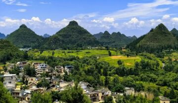 Zhenfeng County, Guizhou Province